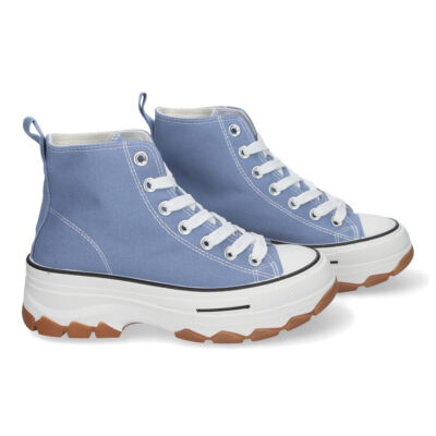 Zapatilla de Plataforma para Mujer, Comoda, Estilo Bamba - Imagen 5