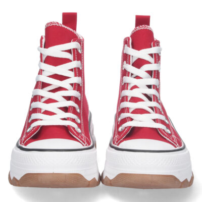 Zapatilla Abotinada de Lona con Cordones - Imagen 3
