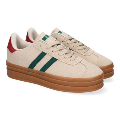 Zapatilla Deportiva de Mujer, Elegante con Doble Suela, Perfecta para el Día a Día