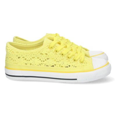 Zapatilla Plana Calada con Cordones