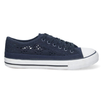 Zapatilla Plana Calada con Cordones - Imagen 2