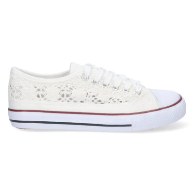 Zapatilla Plana Calada con Cordones - Imagen 2