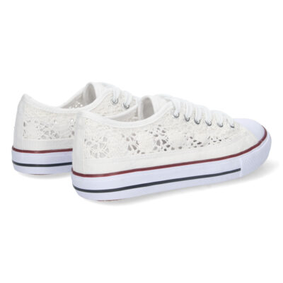 Zapatilla Plana Calada con Cordones - Imagen 4