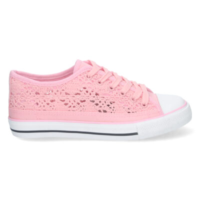 Zapatilla Plana Calada con Cordones - Imagen 2