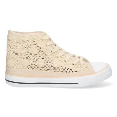 Zapatilla Abotinada Calada con Cordones - Imagen 2