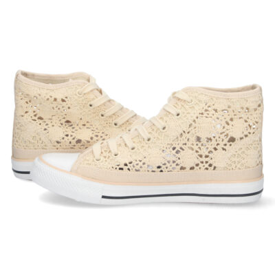Zapatilla Abotinada Calada con Cordones - Imagen 5