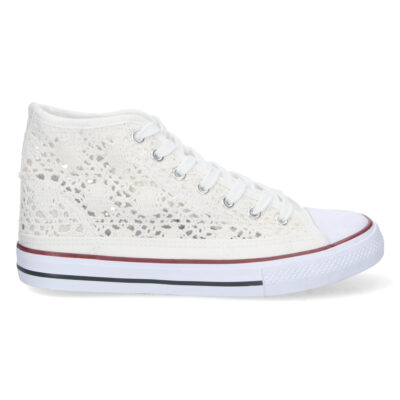 Zapatilla Abotinada Calada con Cordones - Imagen 2