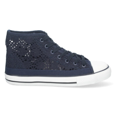 Zapatilla Abotinada Calada con Cordones - Imagen 2