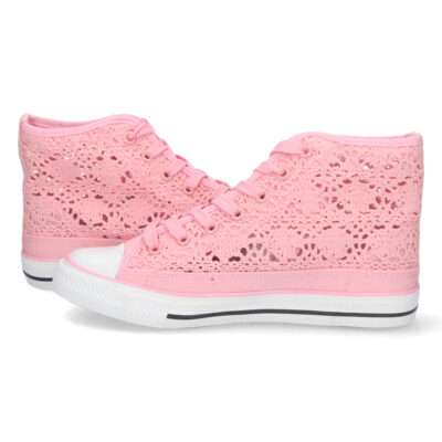 Zapatilla Abotinada Calada con Cordones - Imagen 5