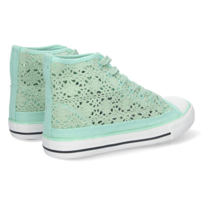 Zapatilla Abotinada Calada con Cordones - Imagen 4