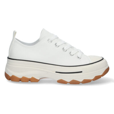 Zapatilla de Lona con Cordones - Imagen 2