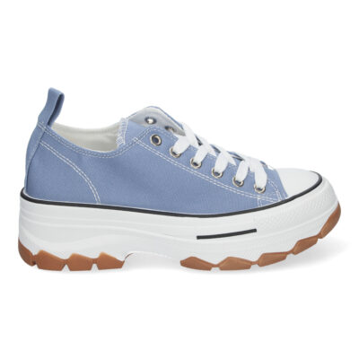 Zapatilla de Plataforma para Mujer, Comoda, Estilo Bamba - Imagen 2