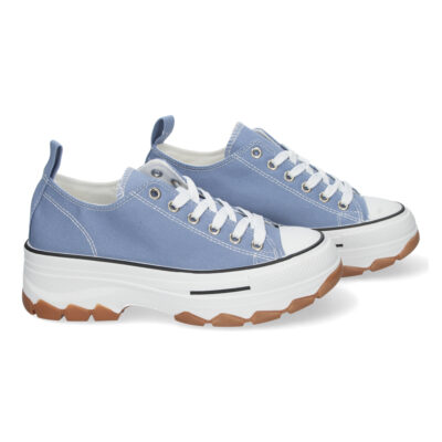 Zapatilla de Plataforma para Mujer, Comoda, Estilo Bamba - Imagen 5