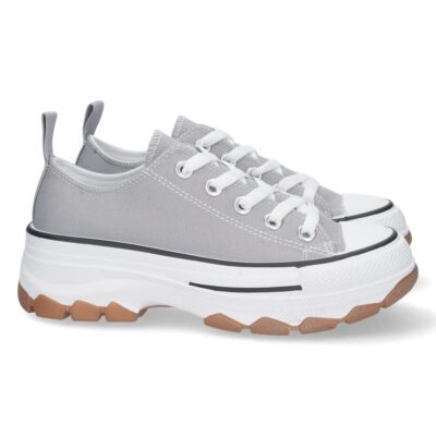 Zapatilla de Lona con Cordones