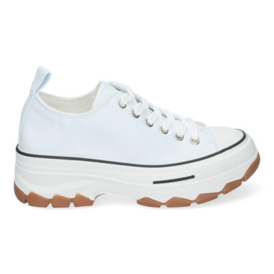 Zapatilla de Plataforma para Mujer, Comoda, Estilo Bamba - Imagen 2