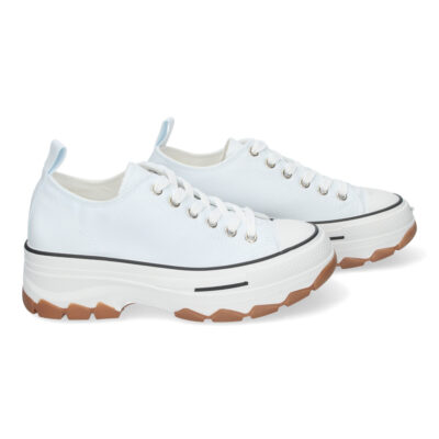 Zapatilla de Plataforma para Mujer, Comoda, Estilo Bamba - Imagen 5