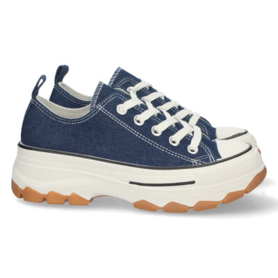 Zapatilla de Lona con Cordones