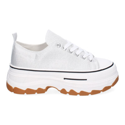 Zapatilla de Plataforma para Mujer, Comoda, Estilo Bamba - Imagen 2