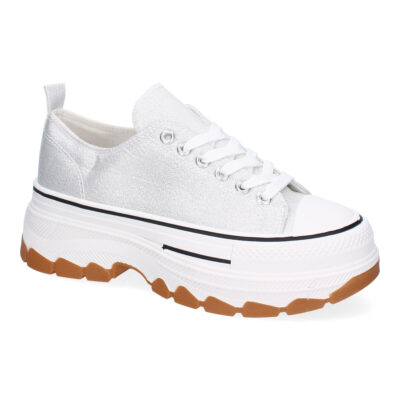 Zapatilla de Plataforma para Mujer, Comoda, Estilo Bamba - Imagen 4