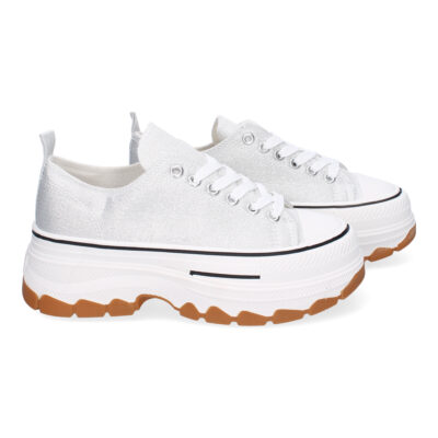 Zapatilla de Plataforma para Mujer, Comoda, Estilo Bamba - Imagen 5