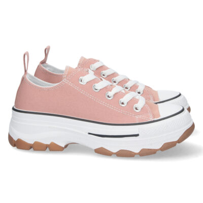 Zapatilla de Lona con Cordones