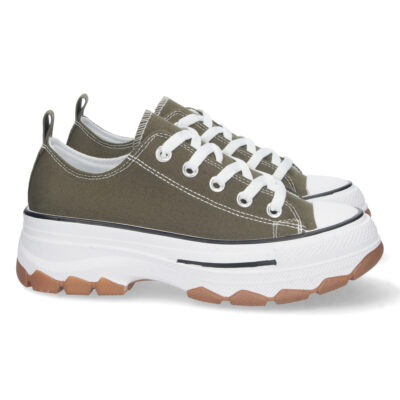 Zapatilla de Lona con Cordones