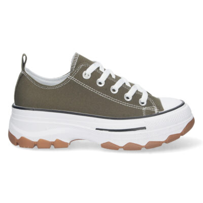 Zapatilla de Lona con Cordones - Imagen 2