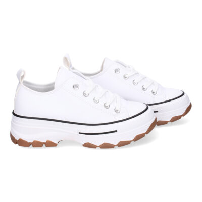 Zapatilla de Plataforma para Mujer, Comoda, Estilo Bamba - Imagen 5