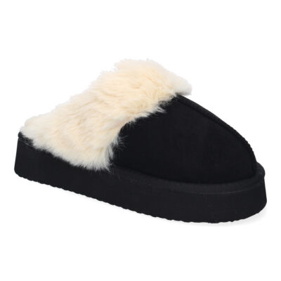 Zapatilla de casa estilo australiano, calidas, forradas de pelo, de plataforma - Imagen 3