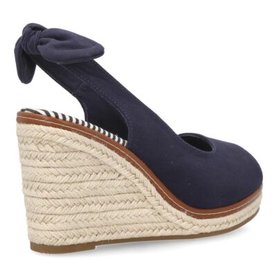 Sandalias de cuña tipo alpargata para mujer, suela comoda y elegante, diseño moderno. - Imagen 5