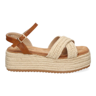 Sandalia de Plataforma de Yute para Mujer, Comodas y Elegantes, Diseño Moderno - Imagen 2