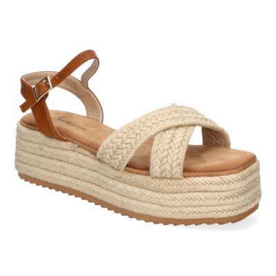 Sandalia de Plataforma de Yute para Mujer, Comodas y Elegantes, Diseño Moderno - Imagen 3