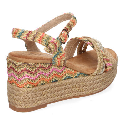 Sandalia de Cuña de Yute para Mujer, Comodas y Elegantes, Diseño Moderno - Imagen 4