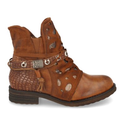 Botin de Mujer Casual con Elastico y Correa