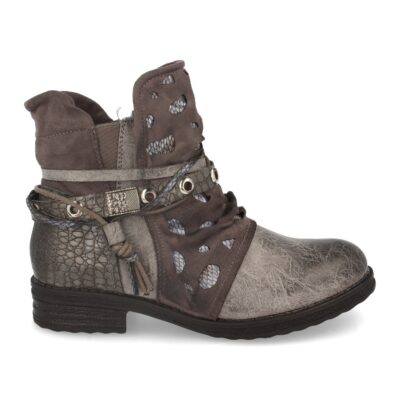 Botin de Mujer Casual con Elastico y Correa