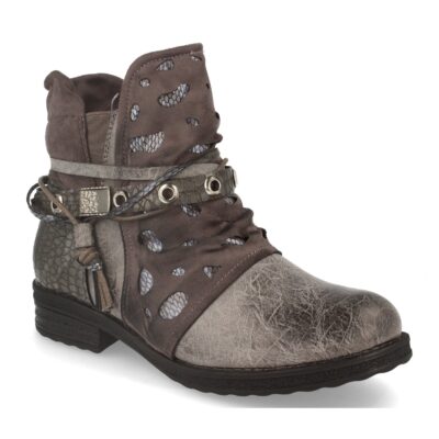 Botin de Mujer Casual con Elastico y Correa - Imagen 2