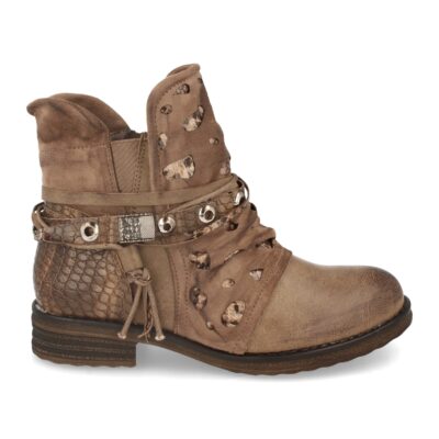 Botin de Mujer Casual con Elastico y Correa