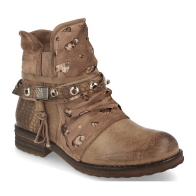 Botin de Mujer Casual con Elastico y Correa - Imagen 2