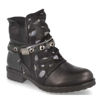 Botin de Mujer Casual con Elastico y Correa - Imagen 2