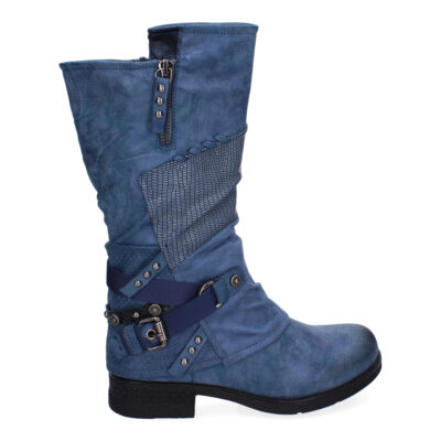 Botas de Mujer Con Detalles de Hebilla y Tiras Decorativas, Diseño Elegante - Imagen 2