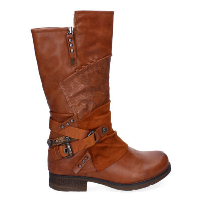 Botas de Mujer Con Detalles de Hebilla y Tiras Decorativas, Diseño Elegante - Imagen 2