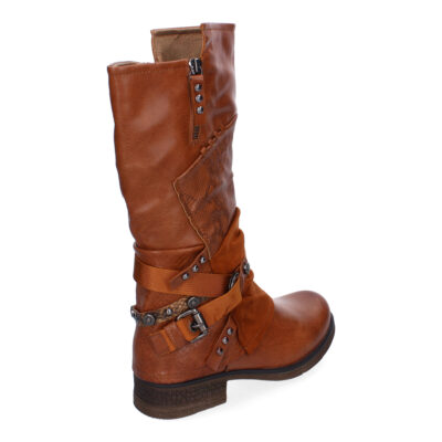 Botas de Mujer Con Detalles de Hebilla y Tiras Decorativas, Diseño Elegante - Imagen 4
