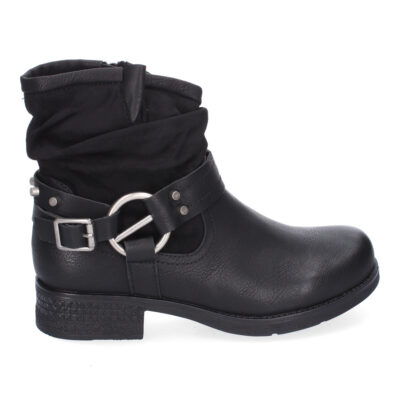 Botín para Mujer, Estilo Biker, Comodo y Elegante, Correa con Hebilla - Imagen 2