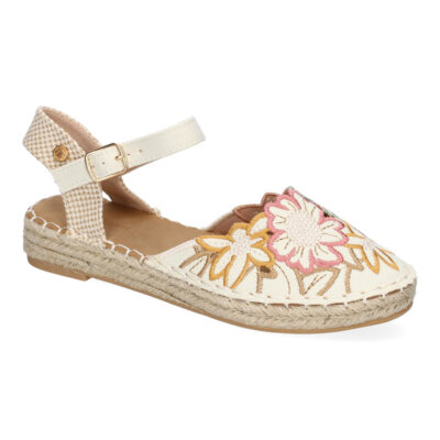 Sandalias de Mujer, Diseño Floral, Detalles Bordados, Comodas y Elegantes - Imagen 3