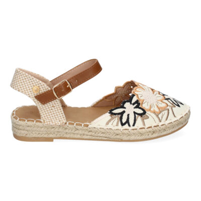 Sandalias de Mujer, Diseño Floral, Detalles Bordados, Comodas y Elegantes - Imagen 2