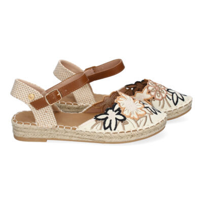 Sandalias de Mujer, Diseño Floral, Detalles Bordados, Comodas y Elegantes - Imagen 5
