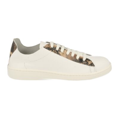Zapatilla para Mujer de Piel con Cordones