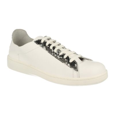 Zapatilla para Mujer de Piel con Cordones - Imagen 2
