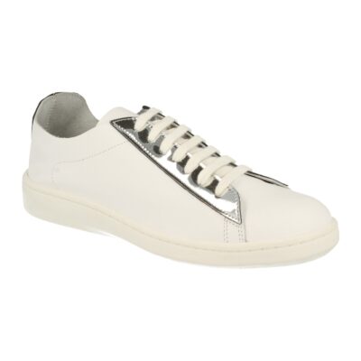 Zapatilla para Mujer de Piel con Cordones - Imagen 2