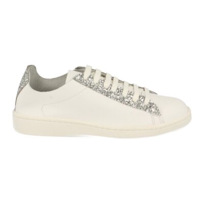 Zapatilla para Mujer de Piel con Cordones